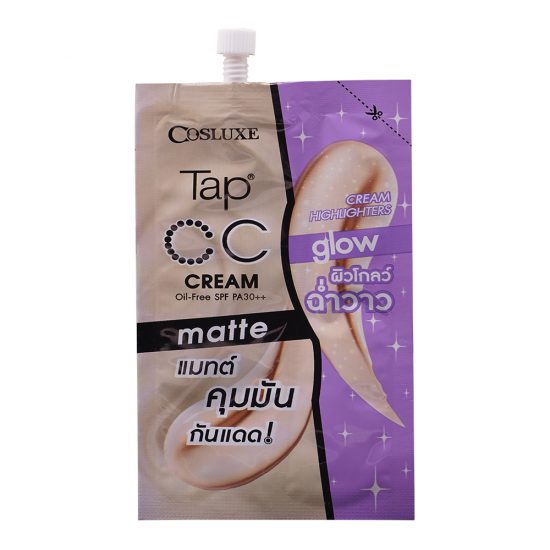 Tap CC Cream Matte & Glow Cream Hightlighter