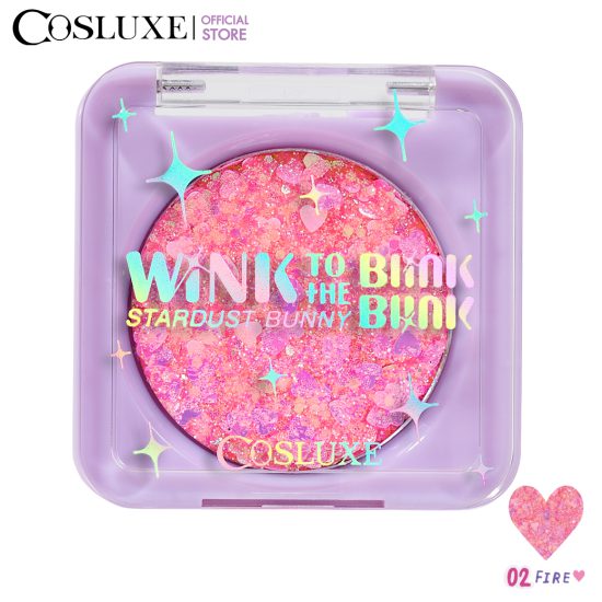 COSLUXE  WINK  TO  THE  BLINK  BLINK – STARDUST  BUNNY  NO. 02  FIRE