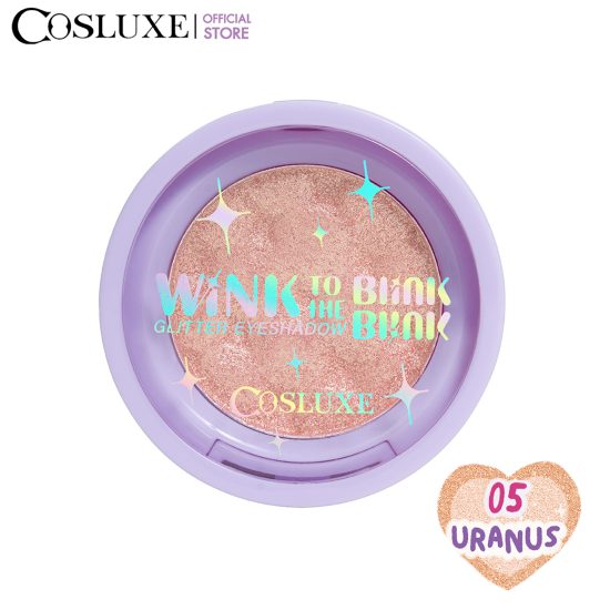 COSLUXE WINK TO THE BLINK BLINK TWINKLE GLITTER STAR GLITTER EYESHADOW POWDER NO.05 URANUS