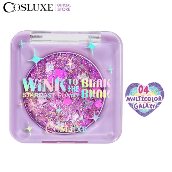 COSLUXE WINK TO THE BLINK BLINK STARDUST BUNNY NO.04 MULTICOLOR GALAXY